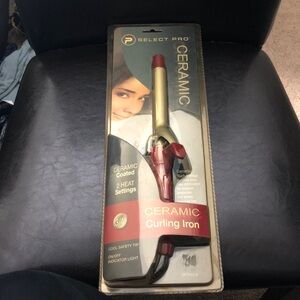 Ceramic Curling Iron - Red